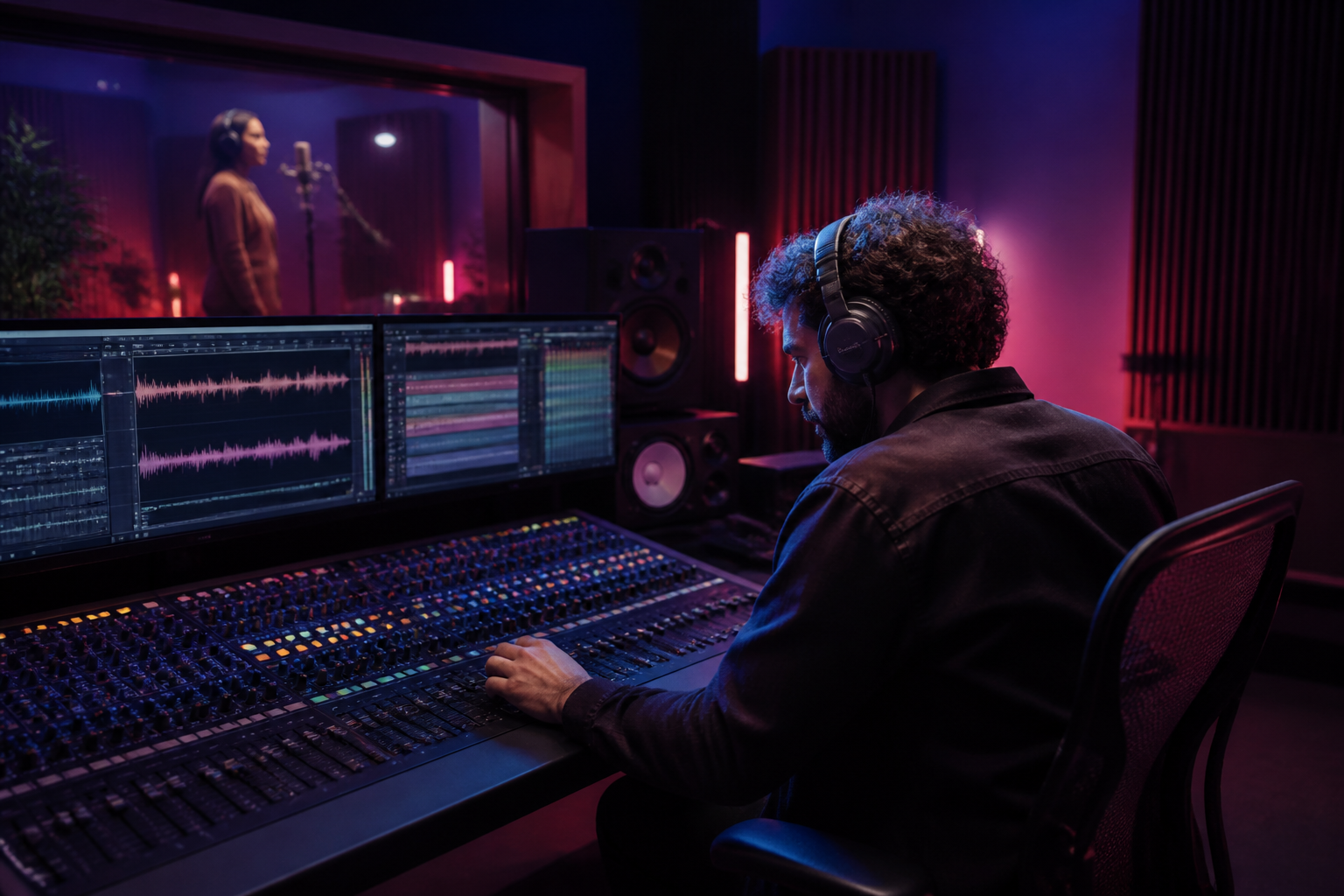 Régie audio de Magic Stream