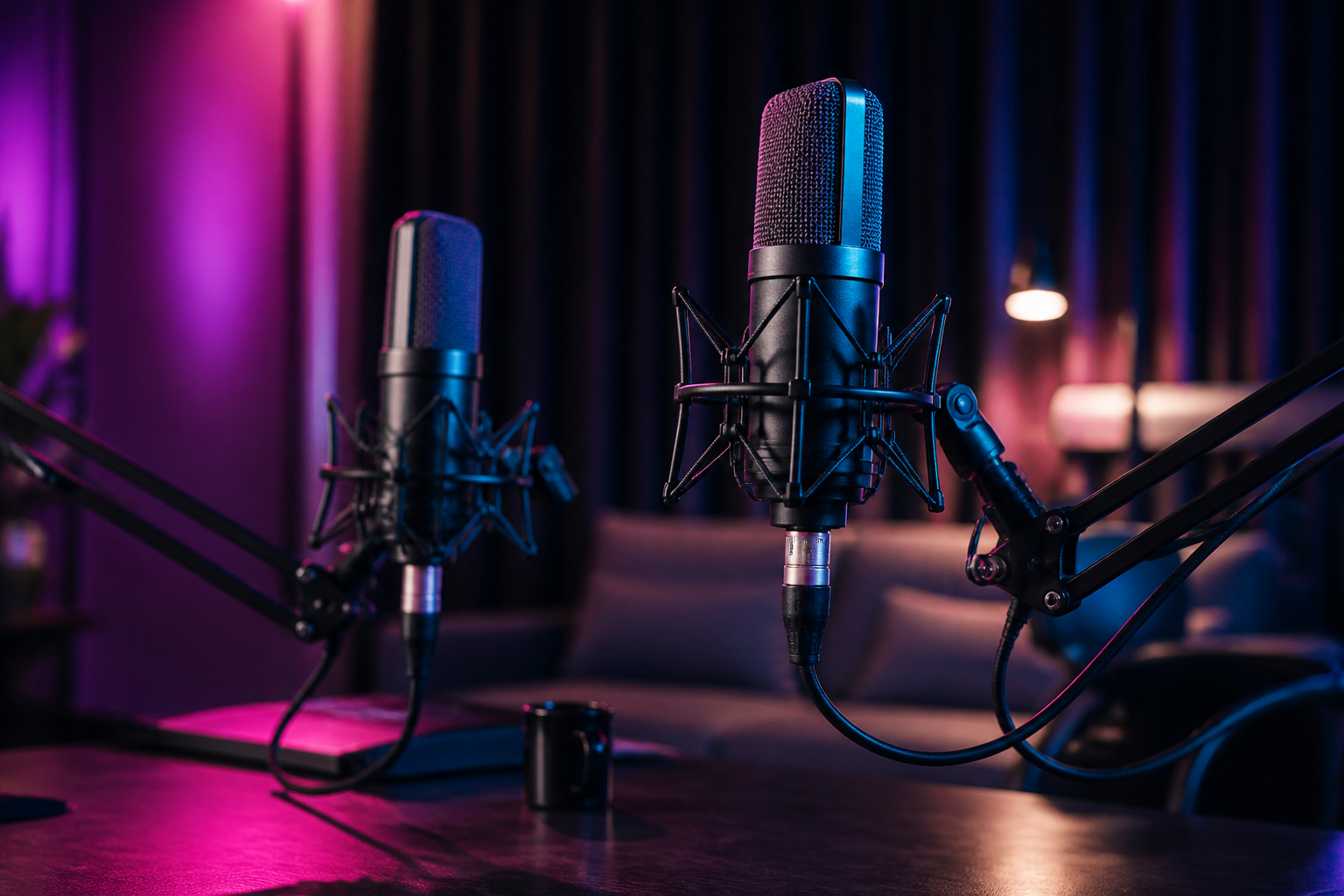 Microphones de studio